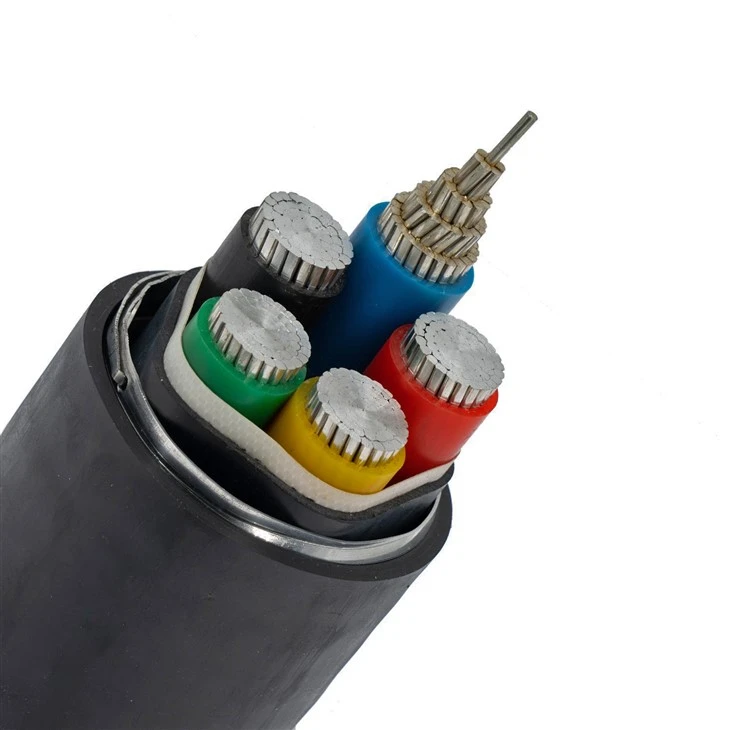 Aluminium PVC geïsoleerde PVC mantel gepantserde kabel